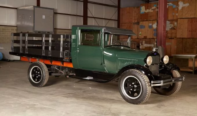 Classic Car in Storage