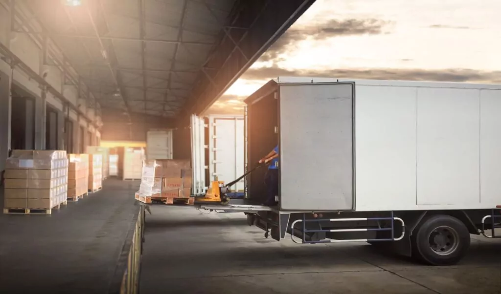 movers loading truck